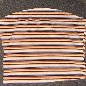 Garage Striped Tube Top
